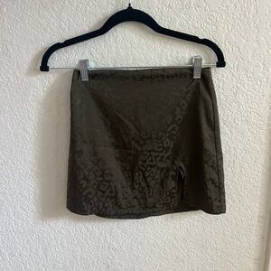Elegant Green Skirt
